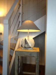 Pied de Lampe en Raku